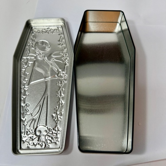 Disney Parks two metal Tin Coffin Nightmare Before Christmas tins - Picture 14 of 15